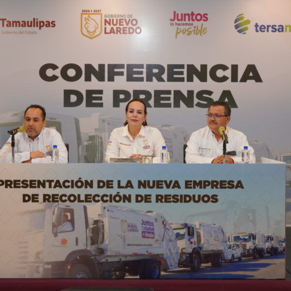 Fortalece Carmen Lilia cuidado del medio ambiente e imagen urbana con nueva empresa de recolección de basura