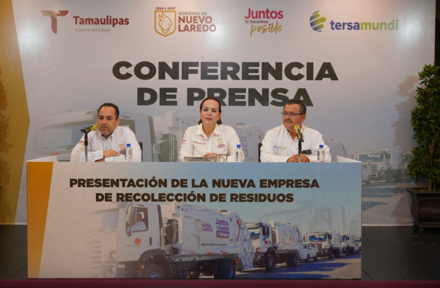 Fortalece Carmen Lilia cuidado del medio ambiente e imagen urbana con nueva empresa de recolección de basura