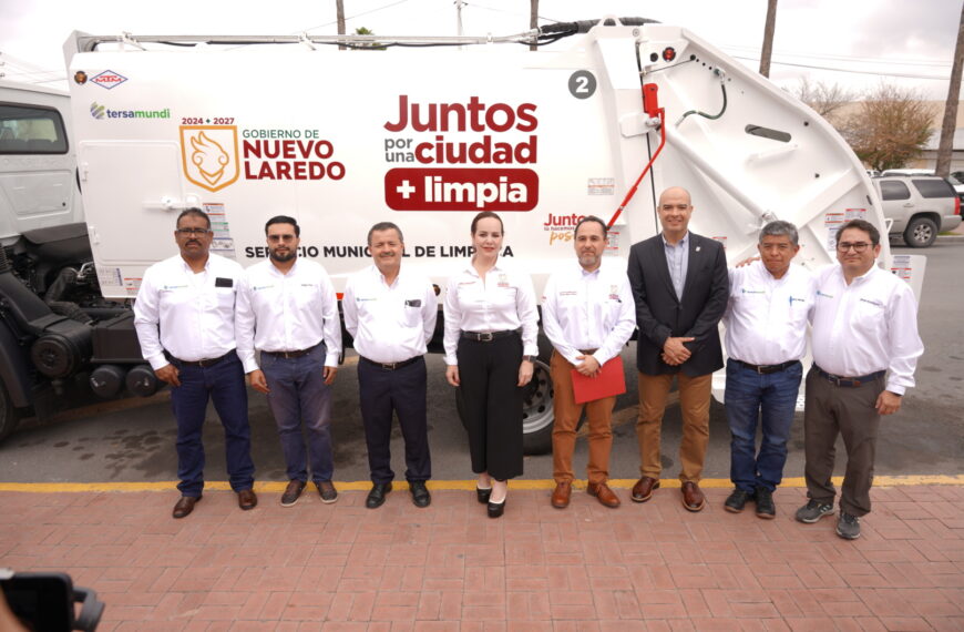 Fortalece alcaldesa cuidado del medio ambiente e imagen urbana con nueva empresa de recolección de basura