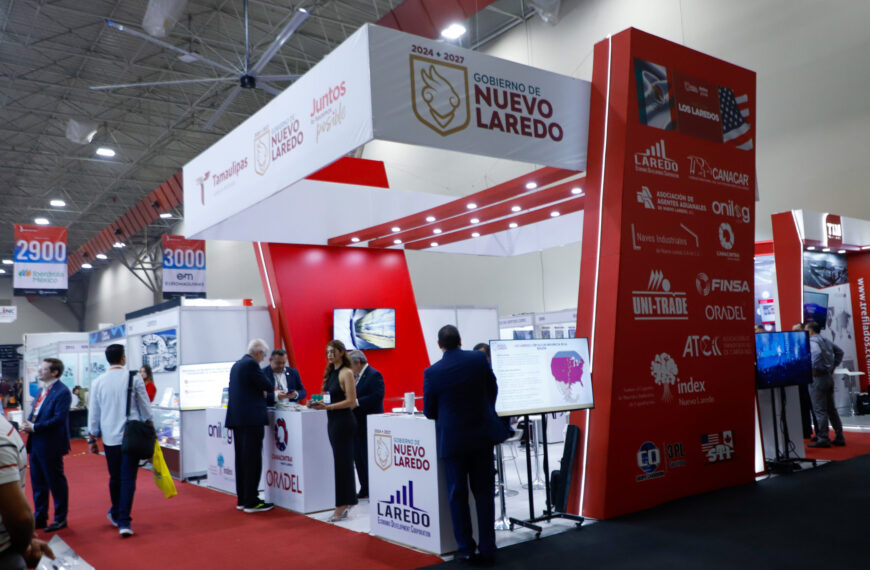Nuevo Laredo destaca su potencial logístico y aduanero en la Expo Manufactura 2025