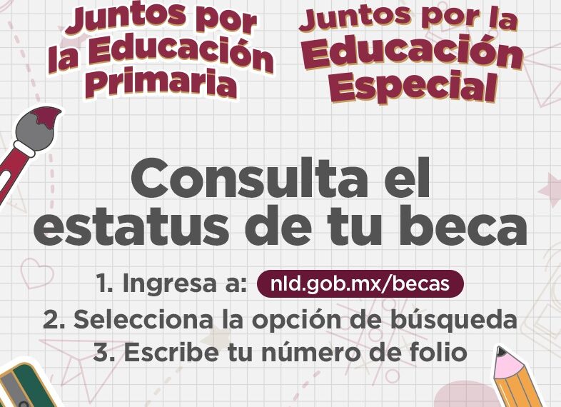 Invita gobierno municipal a consultar estatus de becas de primaria y educación especial