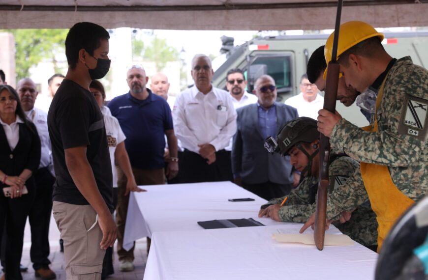 Inicia campaña de canje de armas de fuego 2025 en Nuevo Laredo
