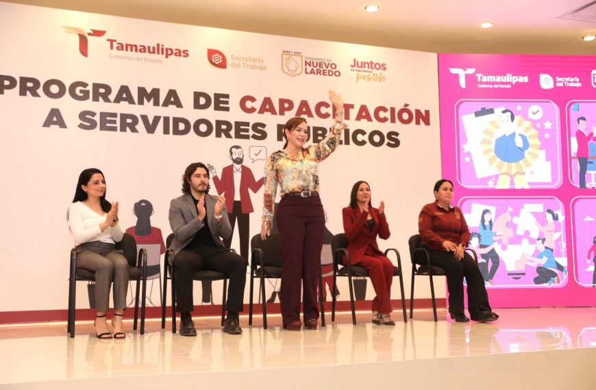 Secretaría del Trabajo estatal capacita a los trabajadores municipales de Nuevo Laredo