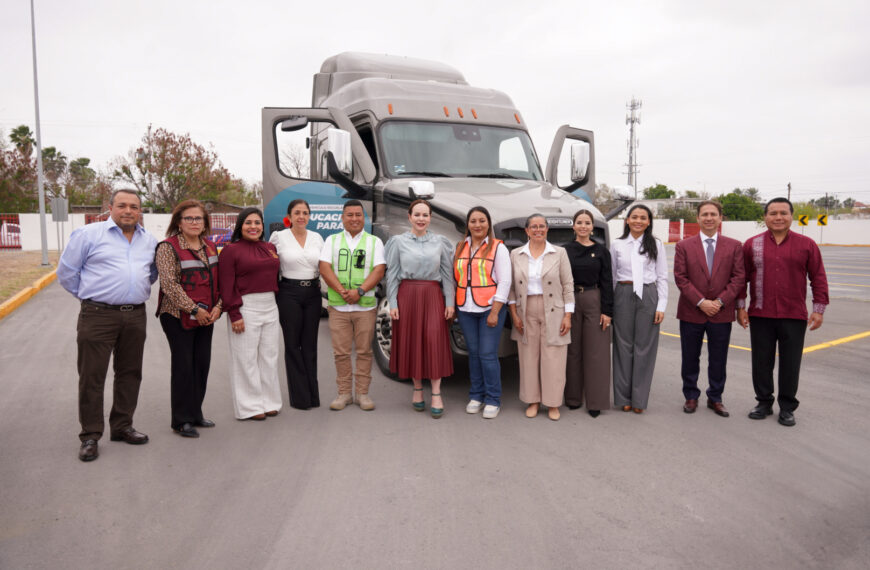 Fortalece Carmen Lilia Canturosas competitividad de Nuevo Laredo con entrega de obra en Cecati 193