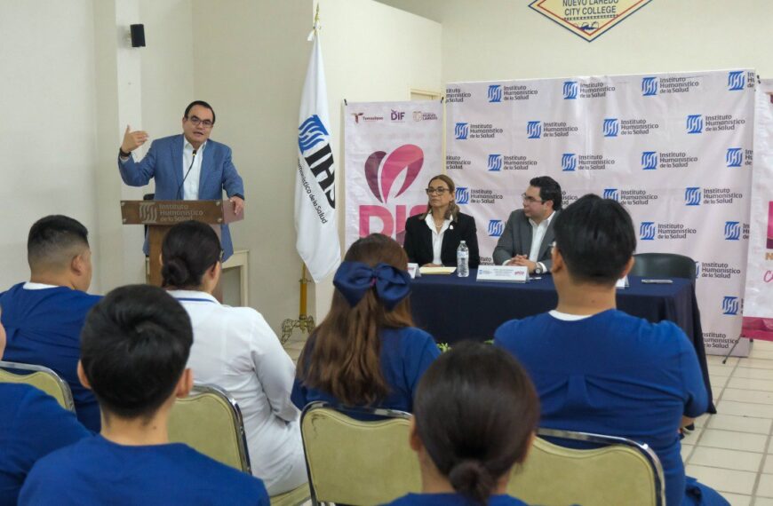 DIF Nuevo Laredo y el Instituto Humanístico de la Salud firman convenio de colaboración