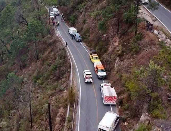 Brinda el Gobierno de Tamaulipas apoyo a las familias afectadas por accidente en Santiago, Nuevo León