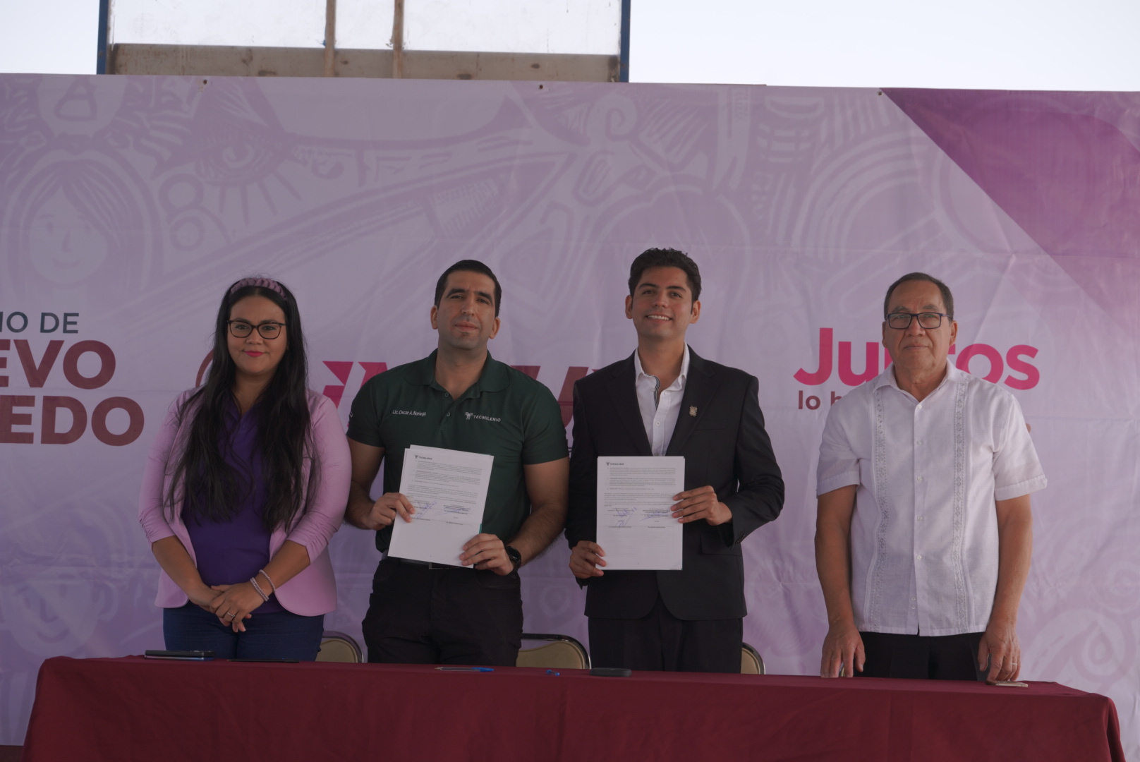 Imjuve y Tec Milenio firman convenio para becar a estudiantes de preparatoria