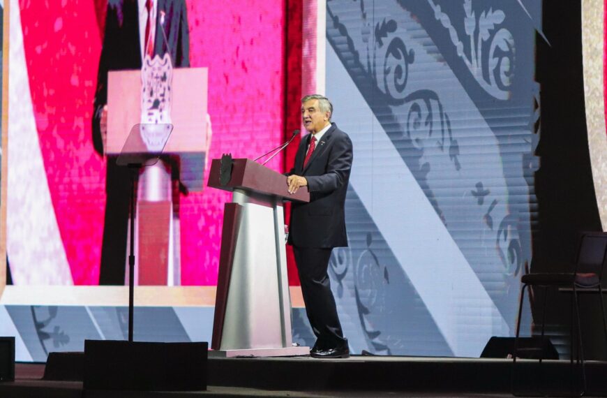 Avanza la transformación de Tamaulipas y Nuevo Laredo; presenta Américo tercer informe