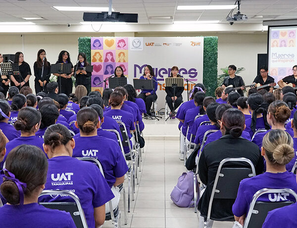 La UAT ofrece lecturas y canciones a sus universitarias con el recital Voces Violeta