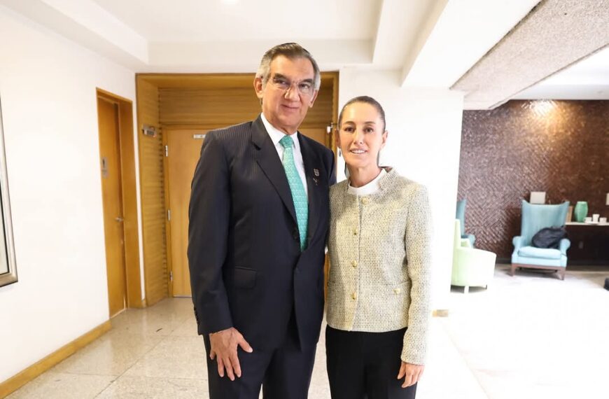 Respalda Tamaulipas a Claudia Sheinbaum ante la imposición de aranceles de EU