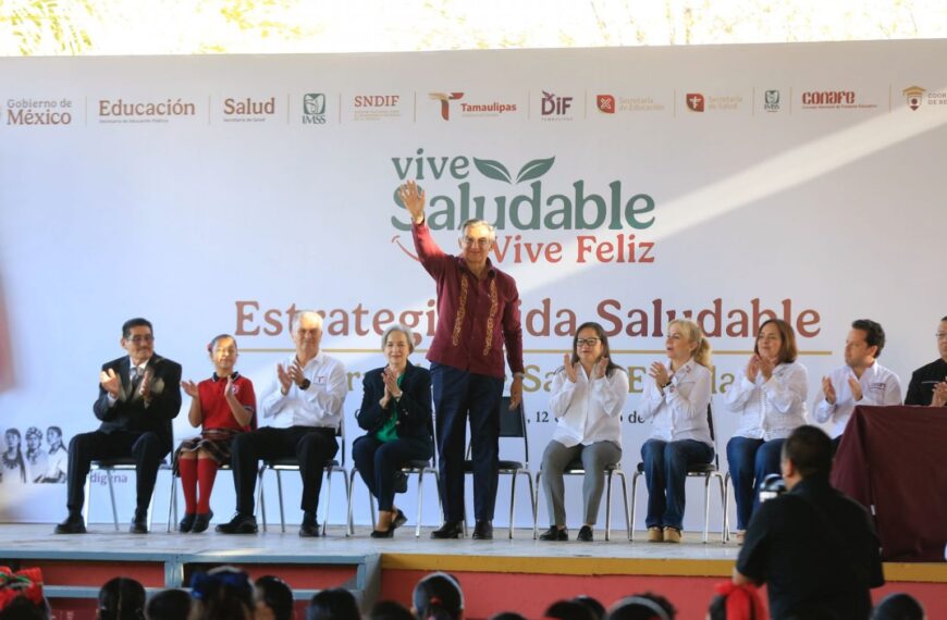 Ponen en marcha Américo y María de Villarreal jornadas Vive Saludable, Vive Feliz
