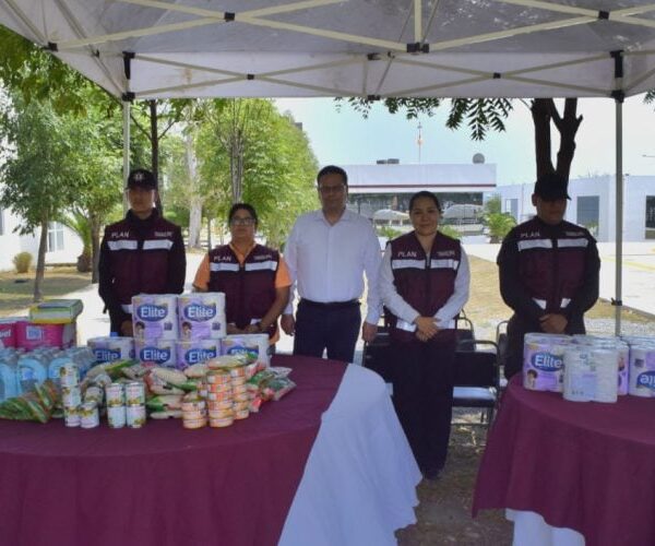 Se suma Seguridad Pública con donativos para los afectados por las inundaciones en la frontera