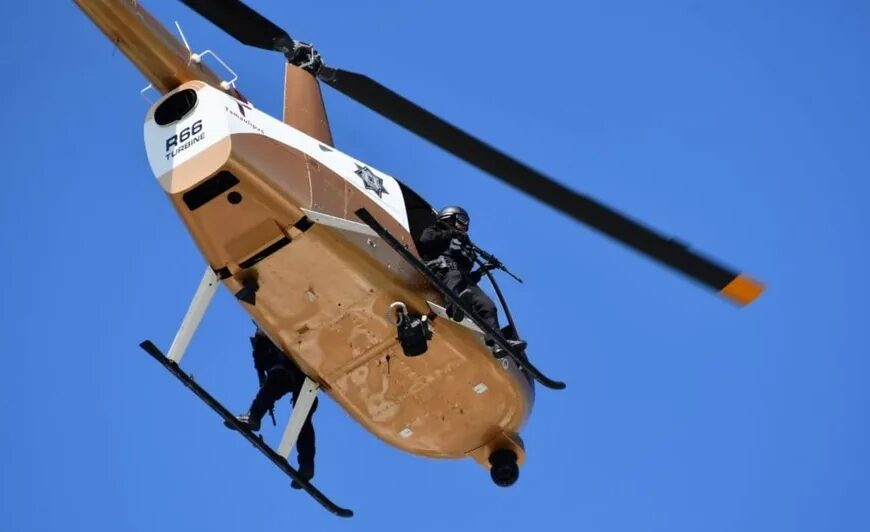 Dos helicópteros estarán a disposición para vigilancia en Semana Santa en playa Miramar