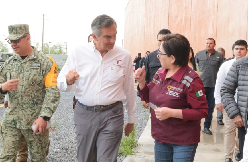 Coordinan Gobierno estatal y la Federación atención a familias afectadas por lluvias en Reynosa y zona fronteriza