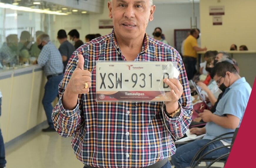 Invita gobierno de Tamaulipas a aprovechar el 50% de descuento en recargos y tenencia vehicular