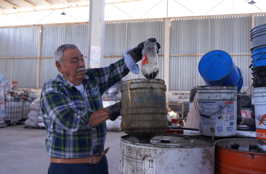 ¿Tienes pinturas, aceites o solventes en casa? Esto es para ti…Llévalos al centro de acopio y protege a tu familia y al planeta