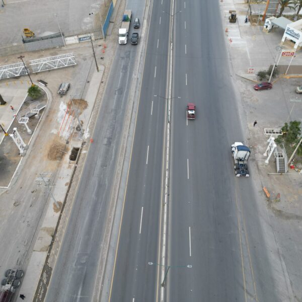 Instalarán nuevo puente peatonal en carretera nacional; anuncian cierre temporal este fin de semana