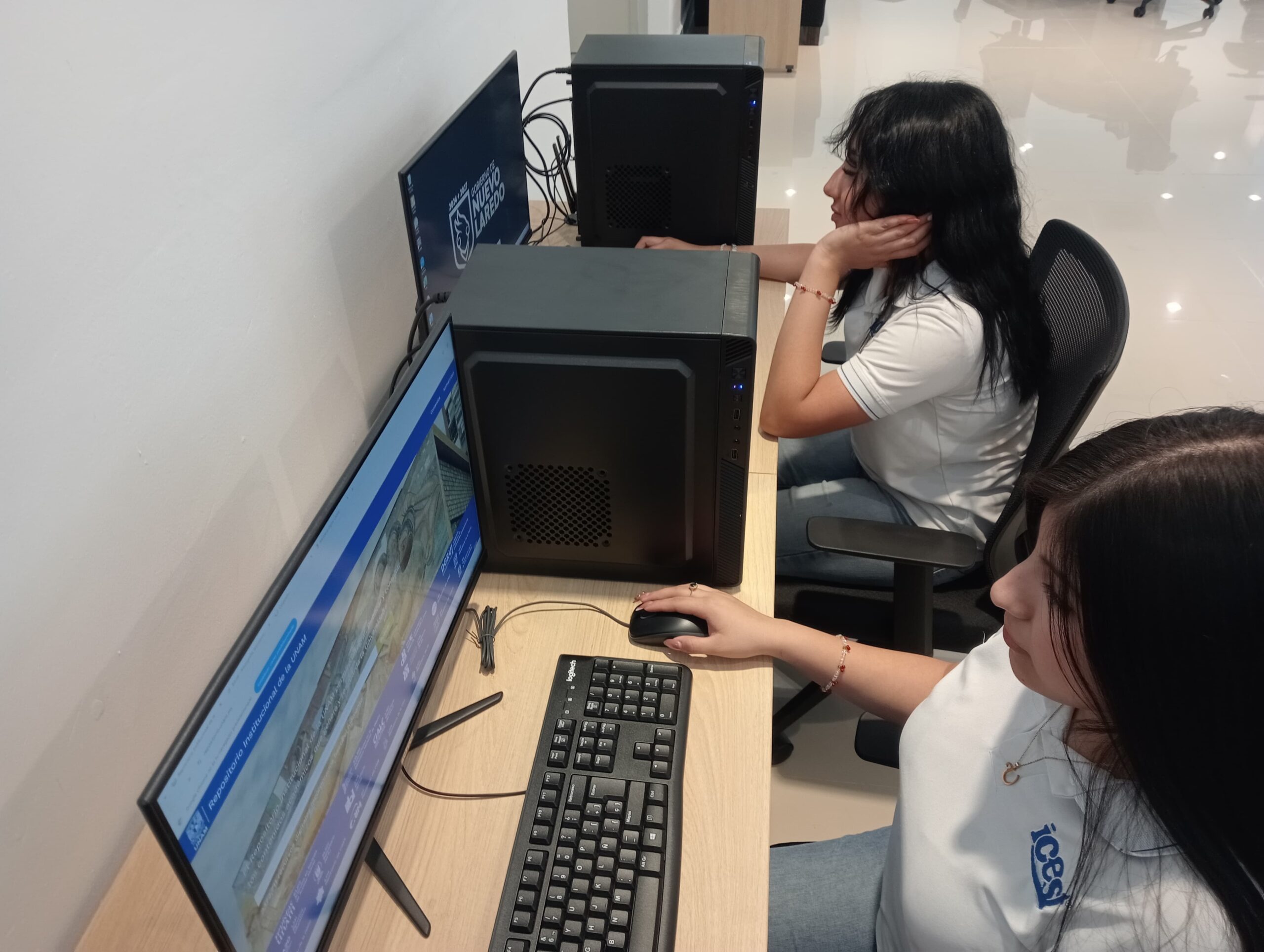 Curso gratuito de computación para mujeres en colonia La Fe de Nuevo Laredo