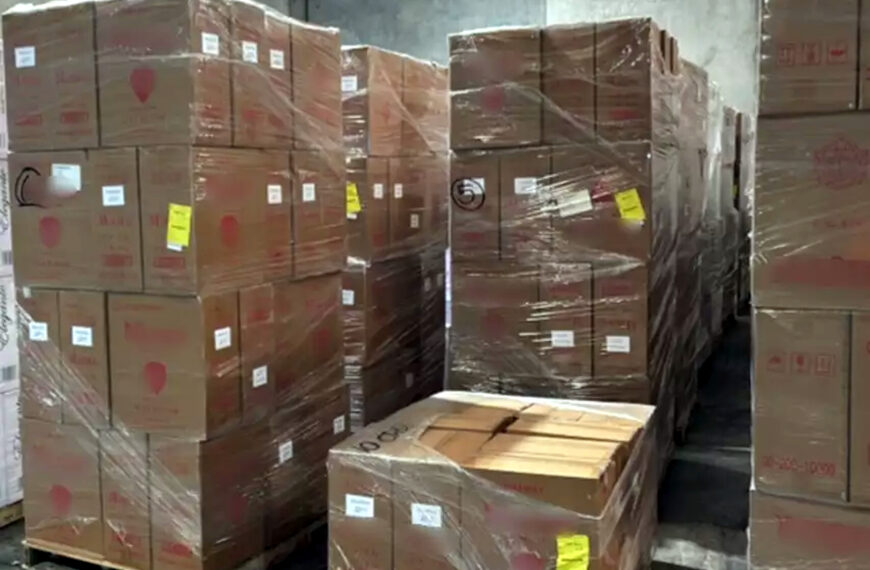 CBP decomisa cigarros falsificados en Laredo abril 2025