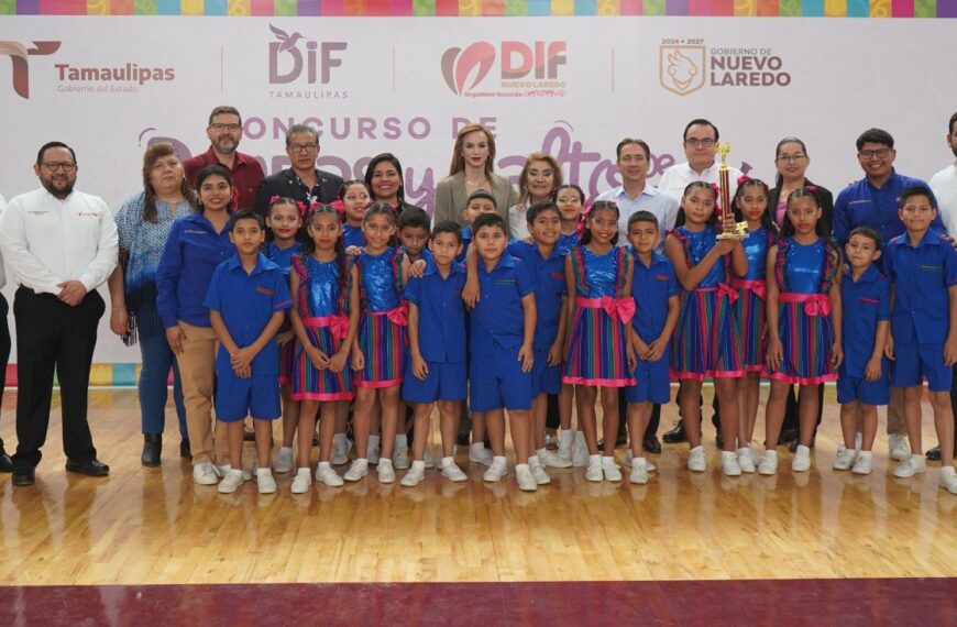 Niñez de Nuevo Laredo lleva el orgullo de las tradiciones a la etapa regional de Rondas y Salto de Cuerda