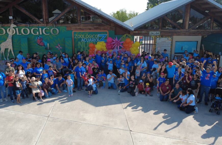 DIF Nuevo Laredo celebra el Día del Autismo con convivencia especial en el zoológico
