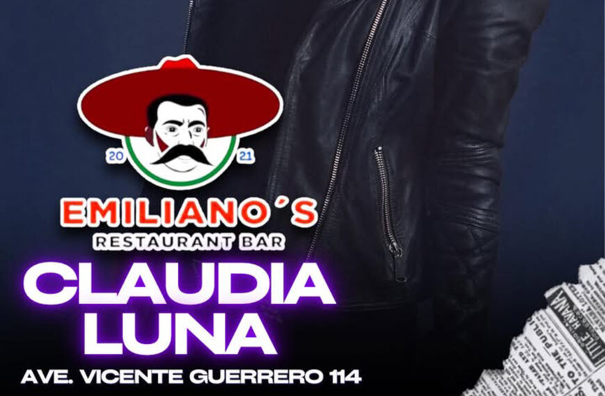 ¿Cantas en la regadera? ¡Hazlo en Emiliano’s! Este domingo saca tu voz y sorprende en el karaoke con Claudia Luna