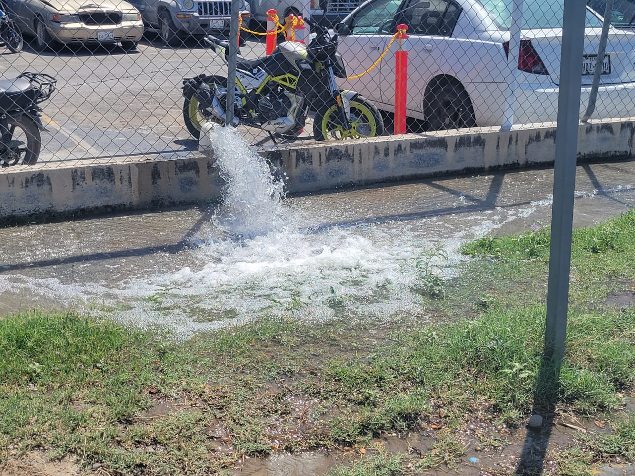 uso indebido del agua en Nuevo Laredo