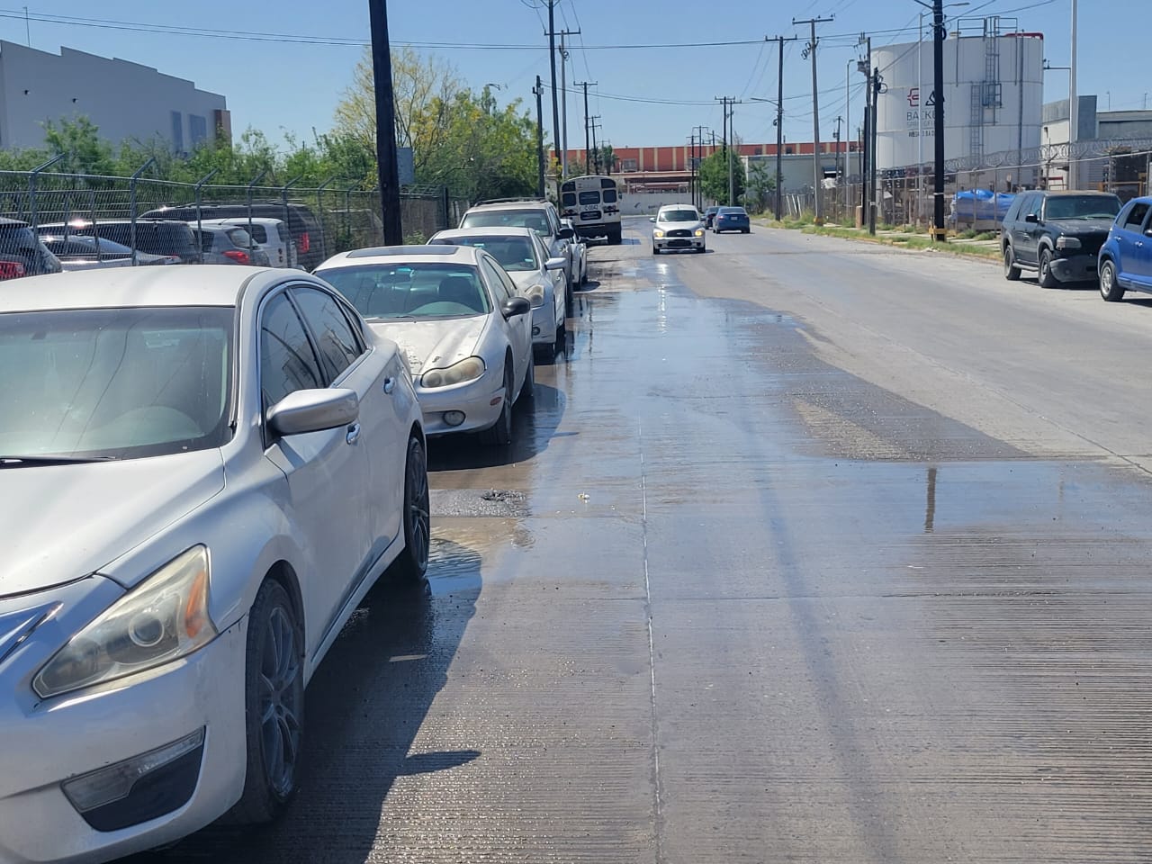 uso indebido del agua en Nuevo Laredo