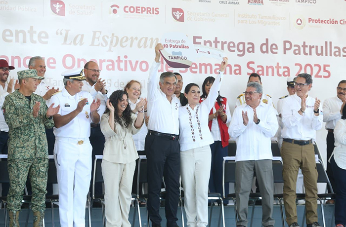 Arranca Américo Villarreal el Operativo Semana Santa 2025 en Tamaulipas