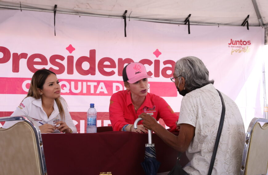 Presidencia cerquita de ti acerca servicios municipales a familias de la San Rafael