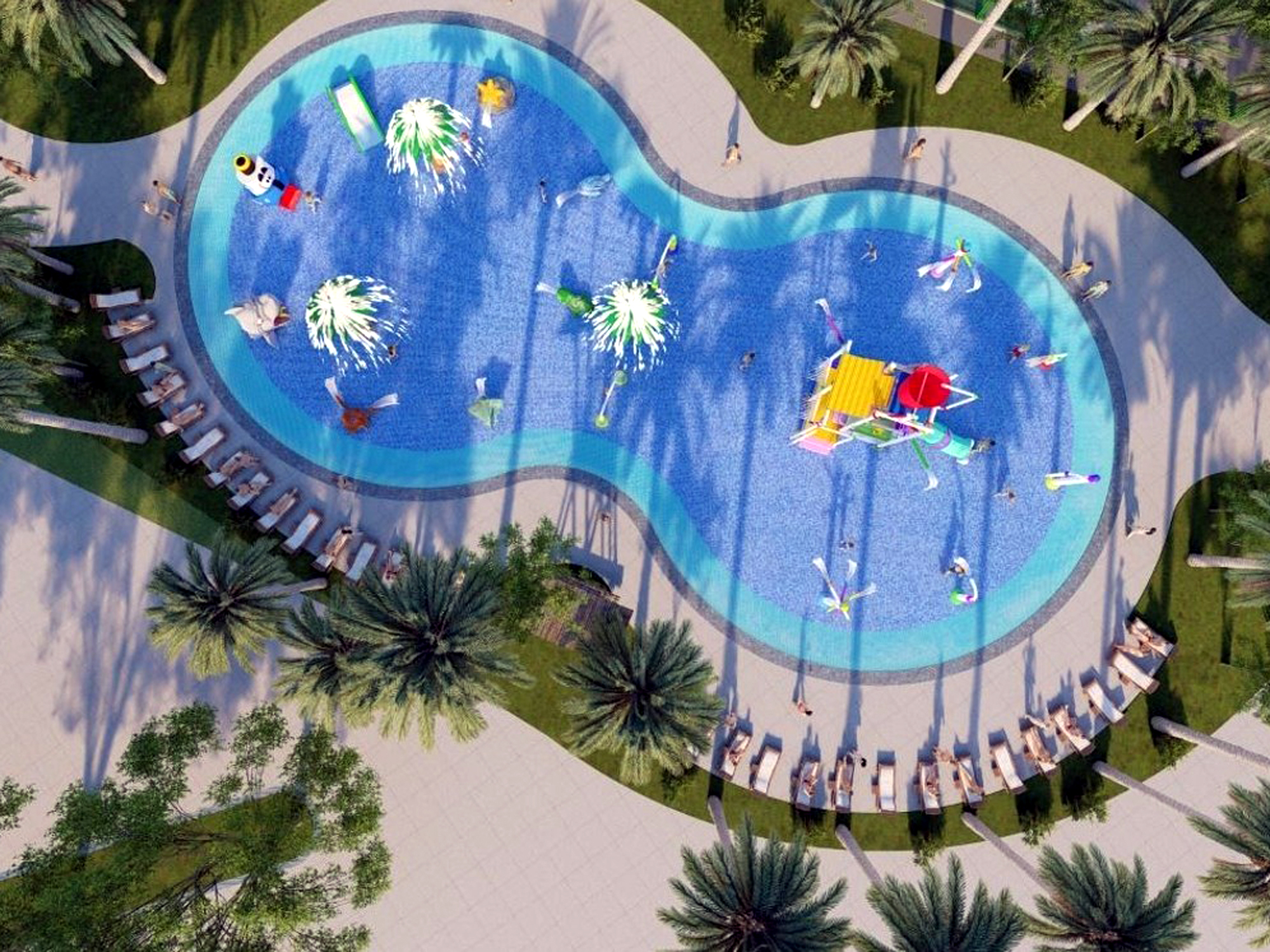 renovacin del Parque Viveros un espacio pblico emblemtico de Nuevo Laredo que ha sido rehabilitado para el disfrute de las familias