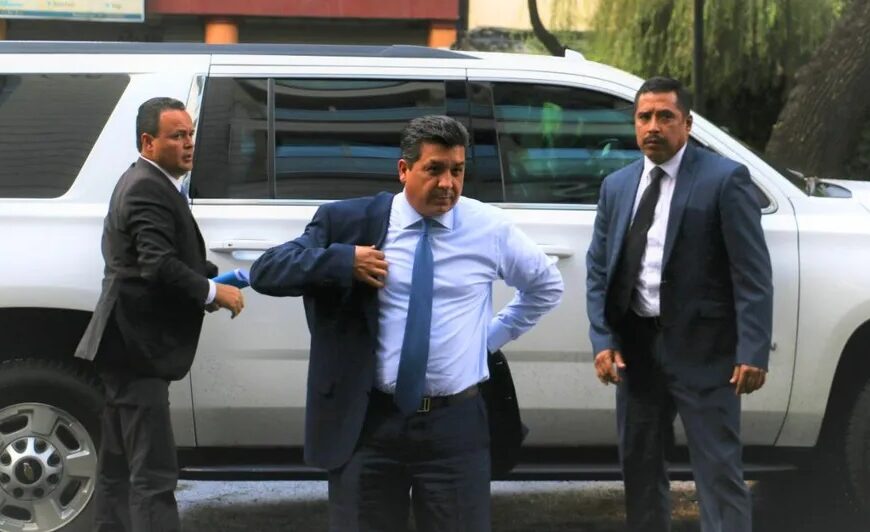 Tribunal colegiado quita guardaespaldas al exgobernador de Tamaulipas Francisco García Cabeza de Vaca