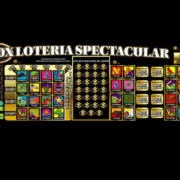 Boleto raspadito 500X de la Lotería de Texas premiado en Laredo