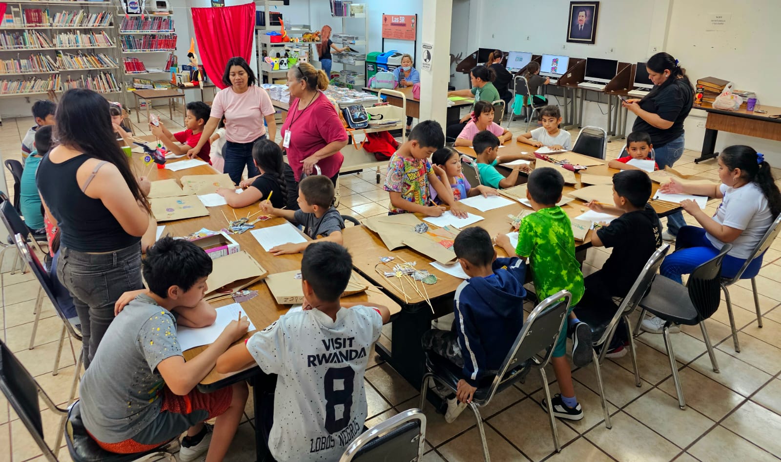 Imagen de actividades en bibliotecas pblicas de Nuevo Laredo
