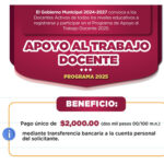 Maestras y maestros de Nuevo Laredo durante jornada de registro al bono económico educativo 2025