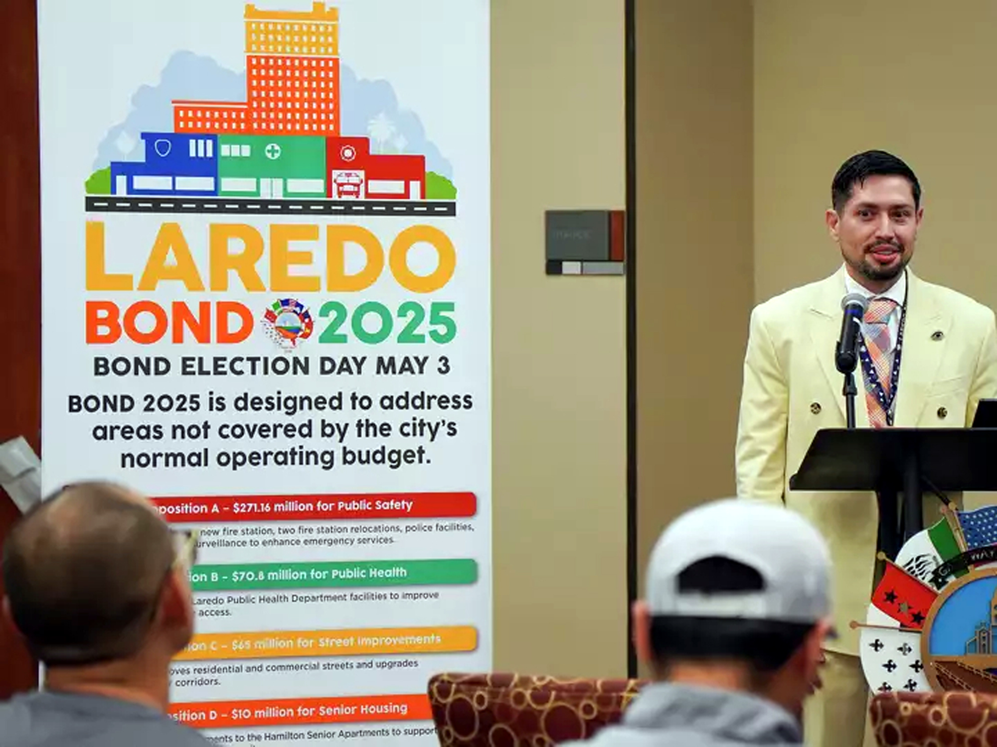 Urna electoral simboliza el rechazo al bono de Laredo por parte de los votantes