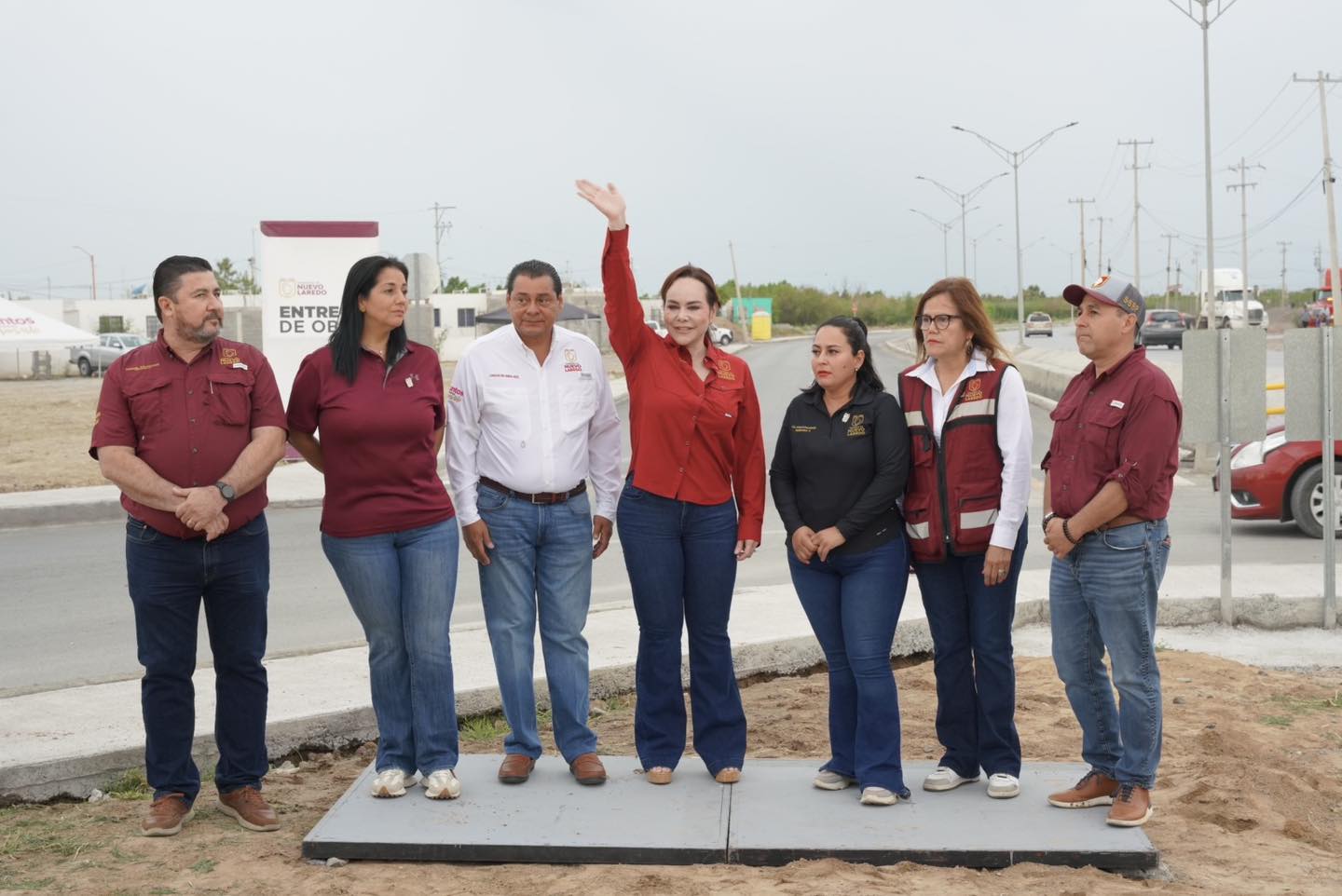 pavimentación Boulevard Rea Nuevo Laredo