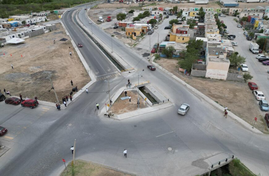 pavimentación Boulevard Rea Nuevo Laredo