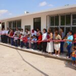 entregan obras educativas en colonias de Nuevo Laredo