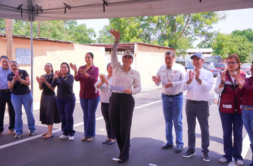 Entrega Carmen Lilia obras de infraestructura que mejoran la vida de familias en el Centro de la ciudad