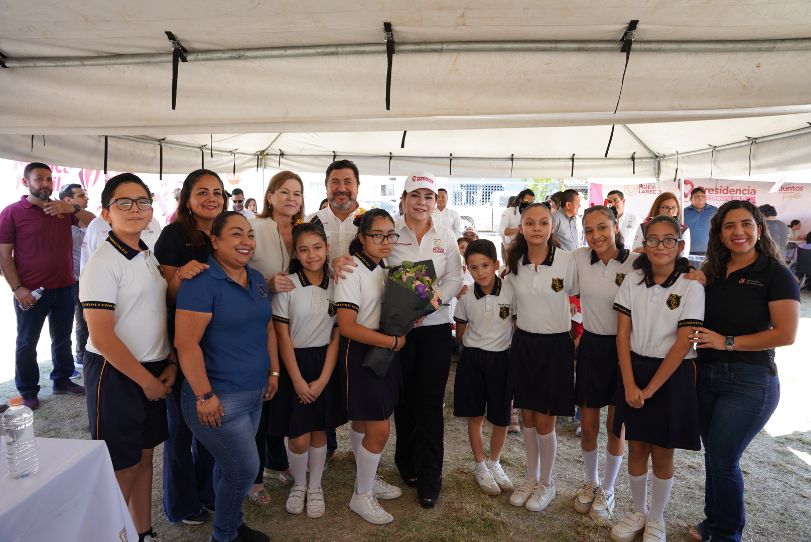 Programa Presidencia Cerquita de Ti en Nuevo Laredo entrega apoyos en Los Fresnos