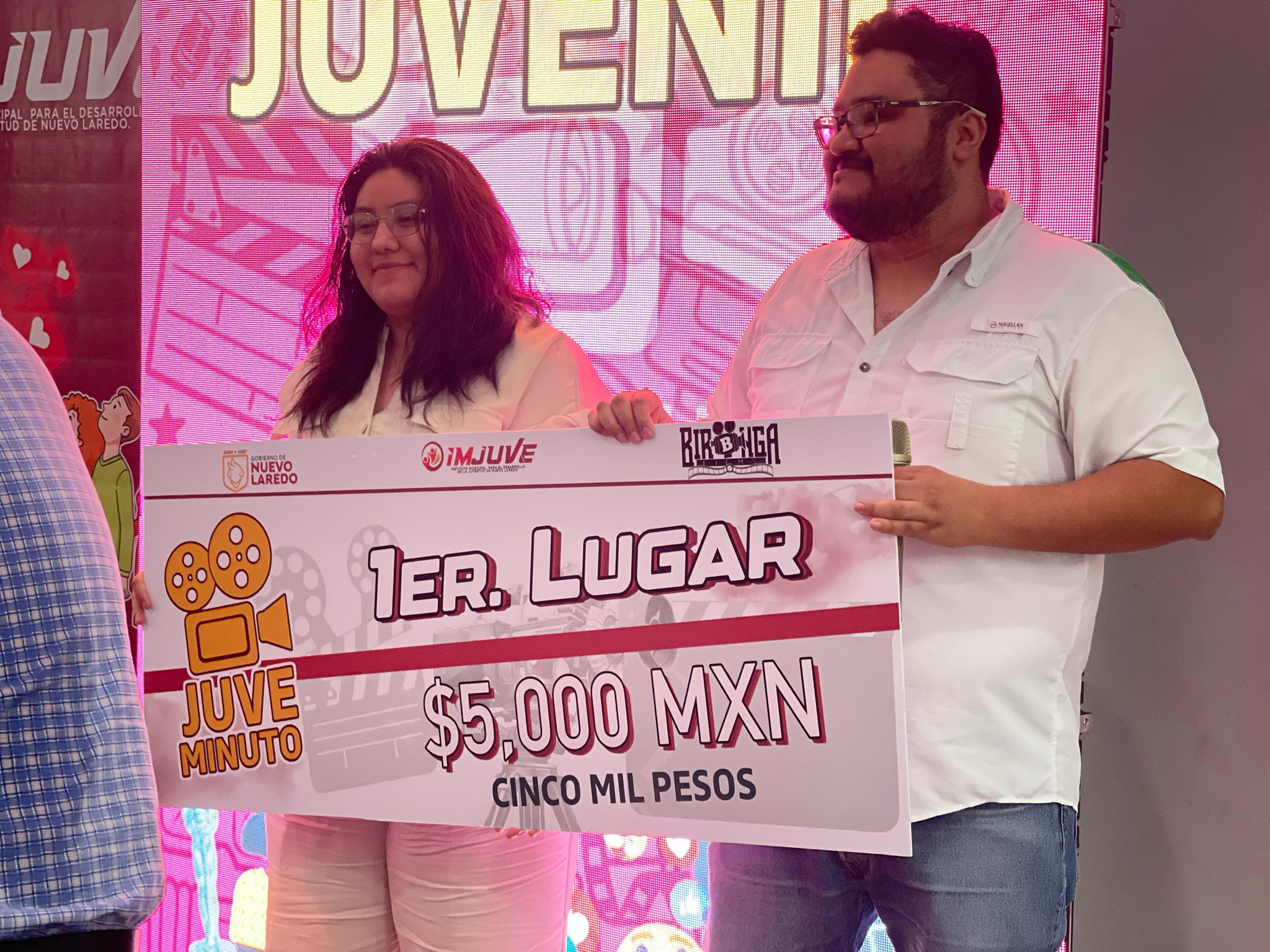Proyeccin de cortometrajes del Rally de Cineminuto Juvenil en IMJUVE Nuevo Laredo