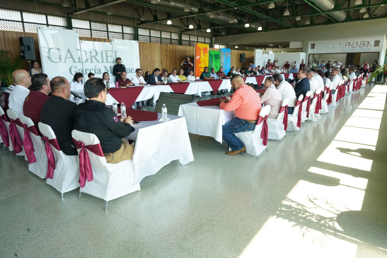 Sesin del Consejo Municipal de Proteccin Civil en Nuevo Laredo