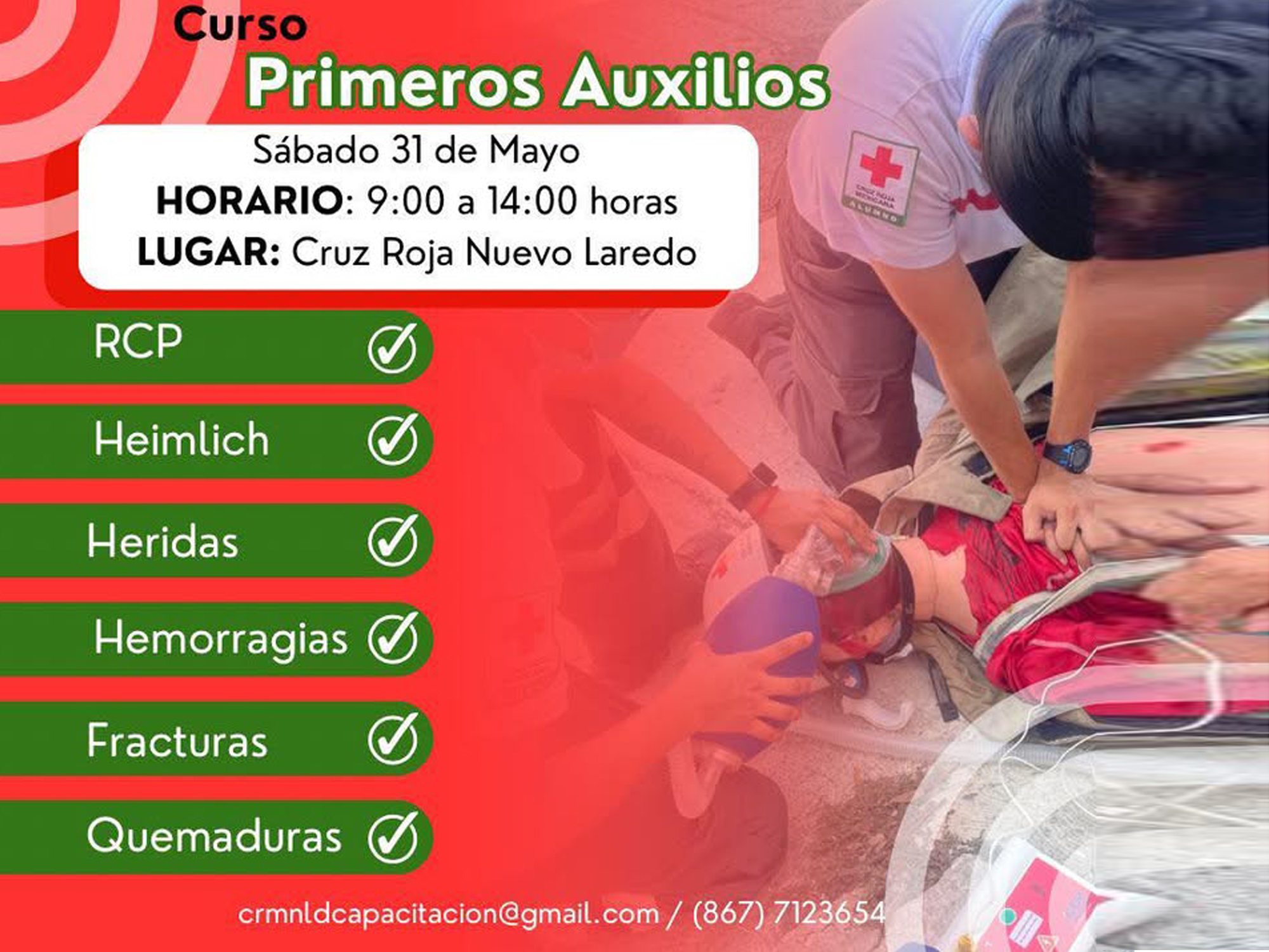 curso gratuito de primeros auxilios