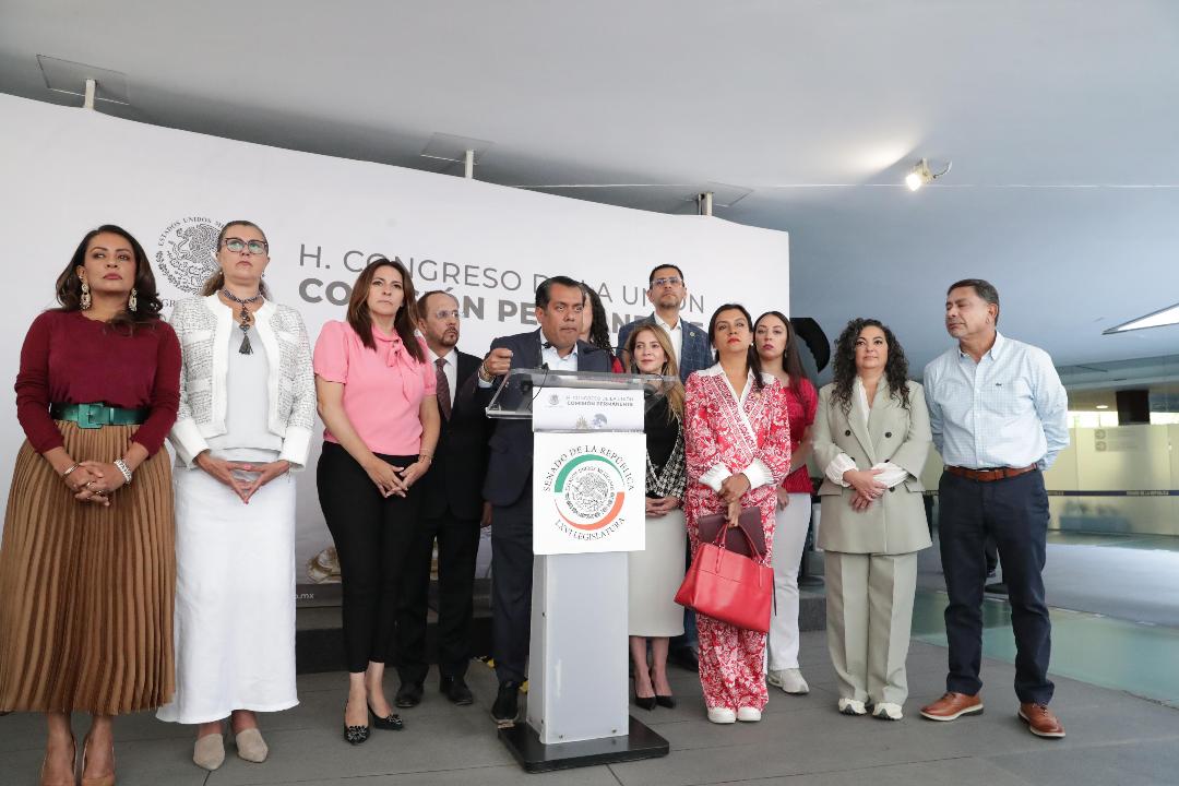 Diputados denuncian red de corrupción judicial en Tamaulipas ante medios nacionales.