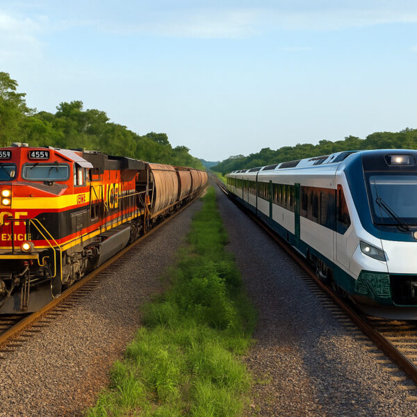Ingeniería básica del tren Saltillo–Nuevo Laredo con avance del 96 %