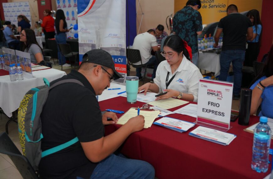 Inaugura el gobierno municipal la segunda Feria del Empleo 2025