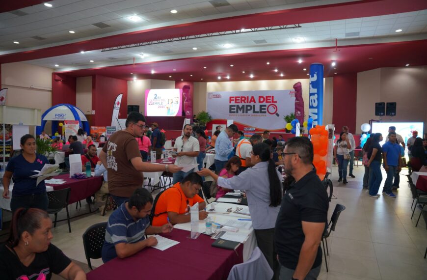 feria del empleo en Nuevo Laredo ofrece 1 200 vacantes para la comunidad