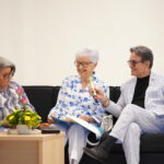 Escritoras locales rinden homenaje a Elena Poniatowska en la Infoteca de Nuevo Laredo durante conversatorio binacional.