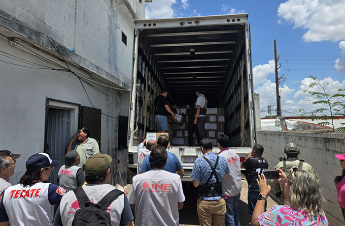 Entregarán Ietam e INE paquetes electorales de manera coordinada